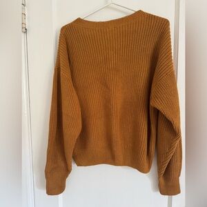 Cozy Mustard Sweater